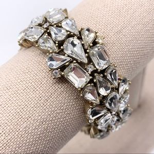 J. Crew Stretch Crystal Bracelet
